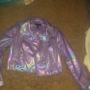 Cute purple glittery jacket